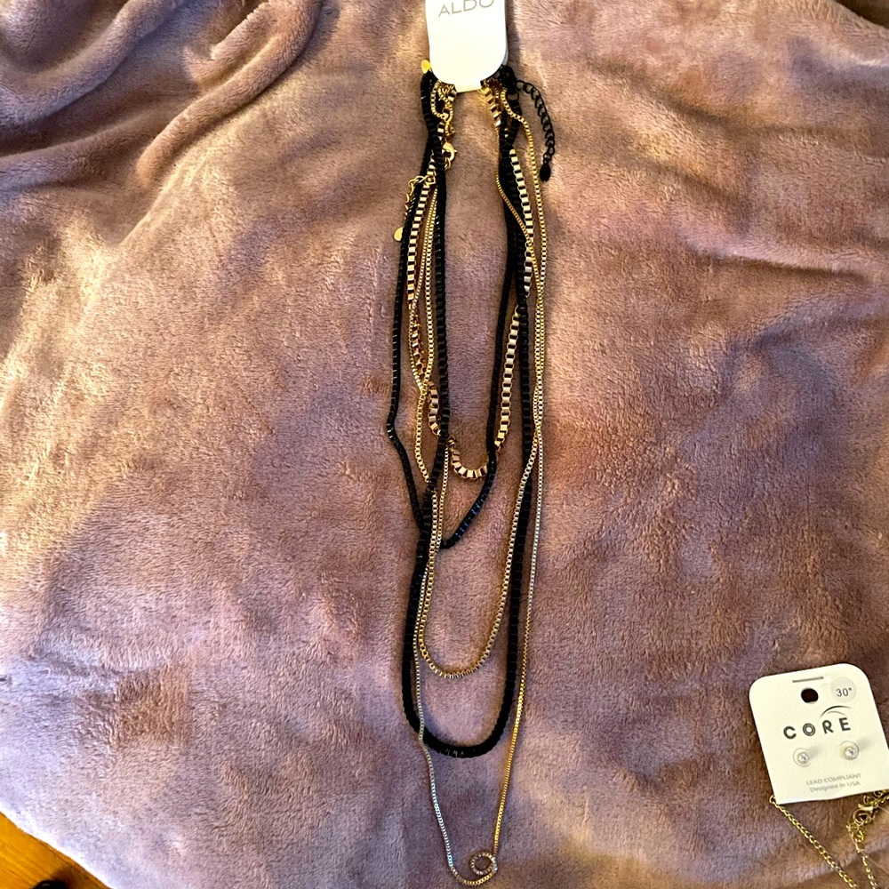 NWT Aldo multi chain necklace accessory. 3/$25